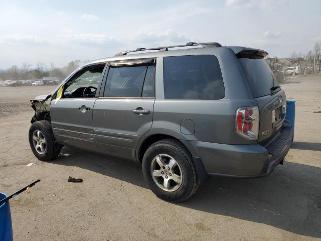 5FNYF18458B032325 - 2008 HONDA PILOT EX GRAY photo 2