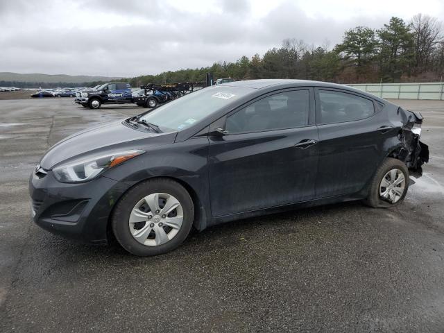 5NPDH4AE9GH794585 - 2016 HYUNDAI ELANTRA SE BLACK photo 1