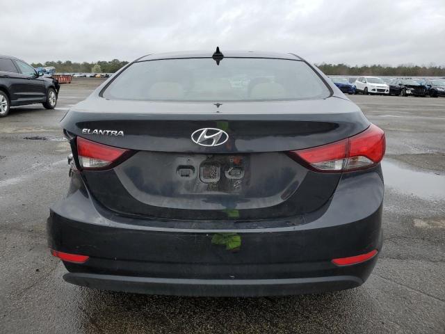 5NPDH4AE9GH794585 - 2016 HYUNDAI ELANTRA SE BLACK photo 6