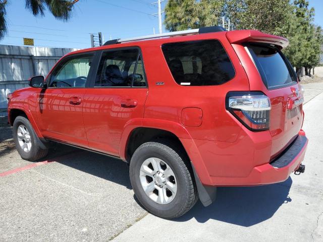 JTEMU5JR0N6029532 - 2022 TOYOTA 4RUNNER SR5/SR5 PREMIUM RED photo 2