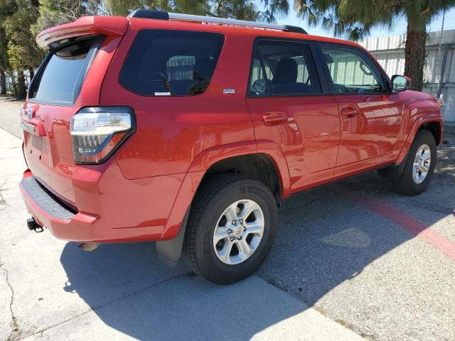 JTEMU5JR0N6029532 - 2022 TOYOTA 4RUNNER SR5/SR5 PREMIUM RED photo 3