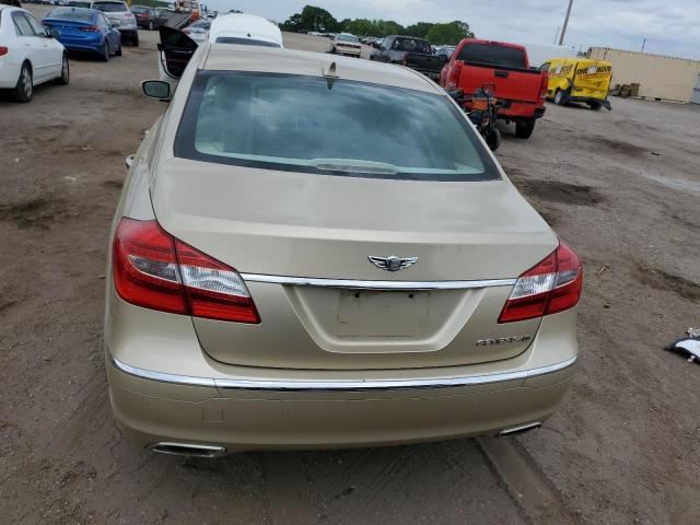 KMHGC4DF6CU181853 - 2012 HYUNDAI GENESIS 4.6L GOLD photo 6