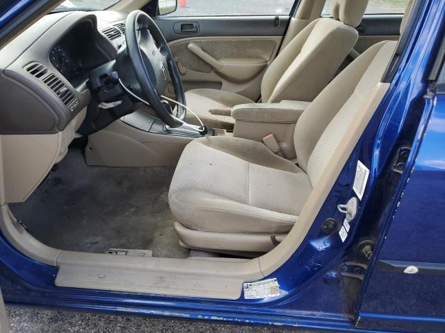 2HGES16374H601027 - 2004 HONDA CIVIC DX VP Mavi foto 7