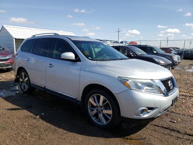 5N1AR2MM5EC728899 - 2014 NISSAN PATHFINDER S 银色 照片 4