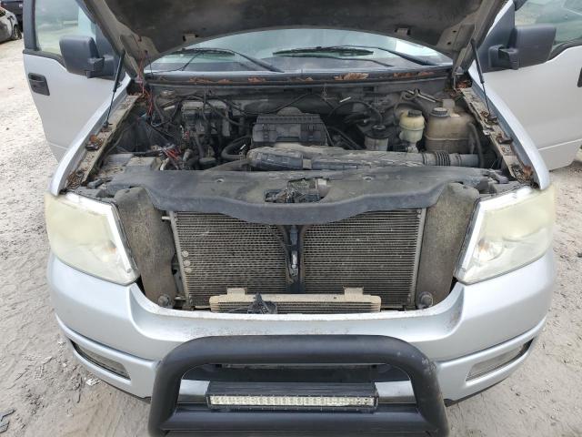 1FTPW145X5KE62201 - 2005 FORD F150 SUPERCREW SILVER photo 11