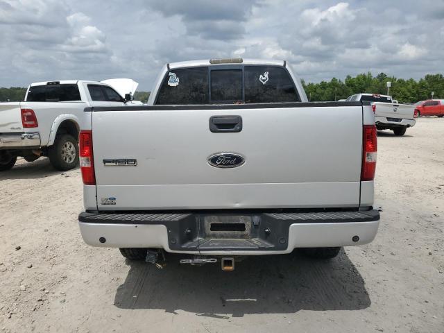 1FTPW145X5KE62201 - 2005 FORD F150 SUPERCREW SILVER photo 6