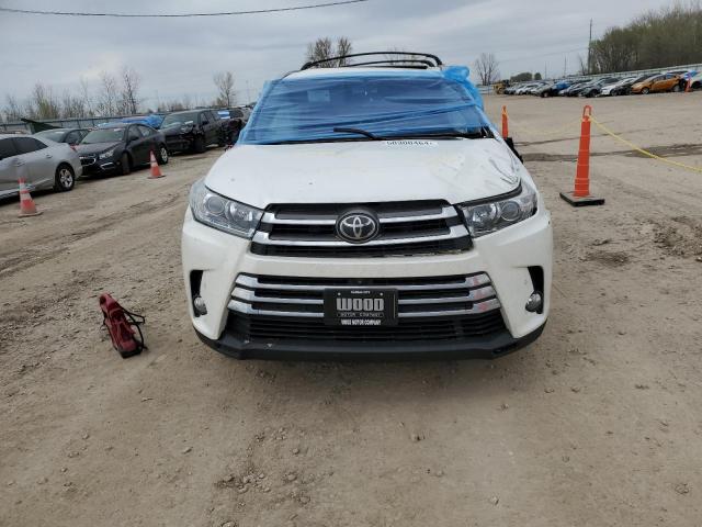 5TDYZRFH6JS249492 - 2018 TOYOTA HIGHLANDER LIMITED WHITE photo 5