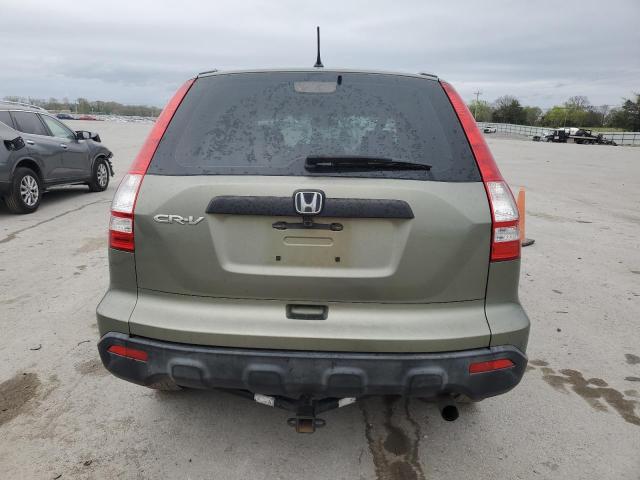 JHLRE38338C016134 - 2008 HONDA CR-V LX GREEN photo 6