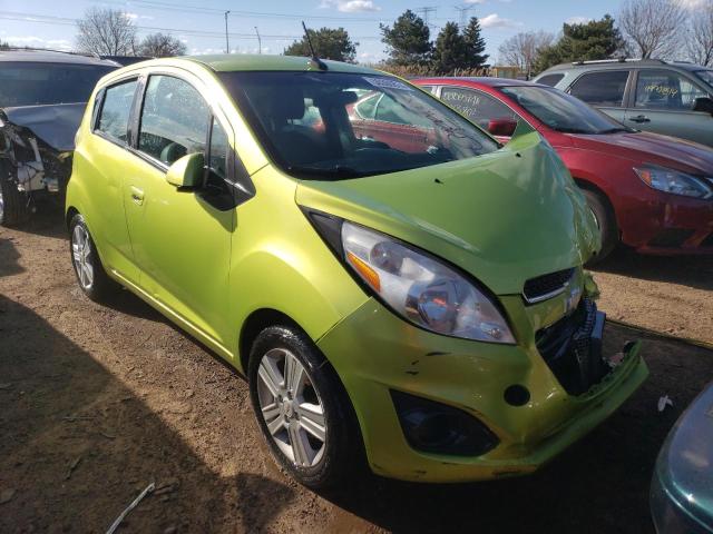 KL8CD6S93DC607636 - 2013 CHEVROLET SPARK 1LT GREEN photo 4