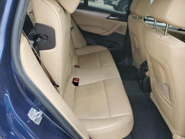 5UXXW3C31H0T78939 - 2017 BMW X4 XDRIVE28I BLUE photo 10