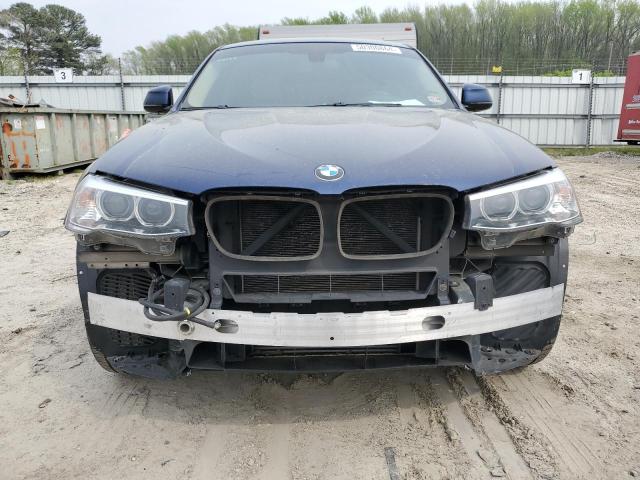 5UXXW3C31H0T78939 - 2017 BMW X4 XDRIVE28I BLUE photo 5