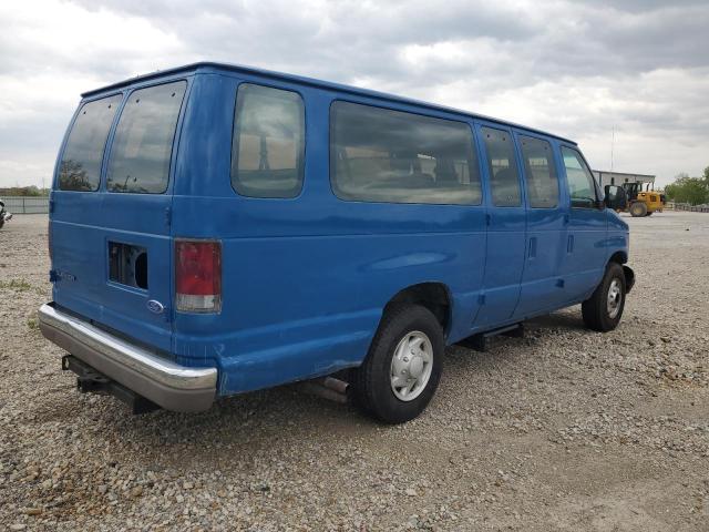 1FBJS31H4SHB31574 - 1995 FORD ECONOLINE E350 SUPER DUTY BLUE photo 3