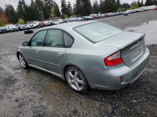 4S3BL616097219888 - 2009 SUBARU LEGACY 2.5I GREEN photo 2