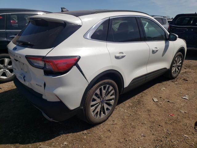 1FMCU9J95NUC01648 - 2022 FORD ESCAPE TITANIUM WHITE photo 3