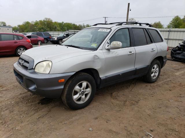 KM8SC73E76U104403 - 2006 HYUNDAI SANTA FE GLS SILVER photo 1