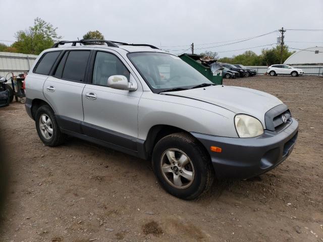 KM8SC73E76U104403 - 2006 HYUNDAI SANTA FE GLS SILVER photo 4