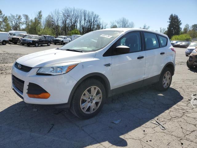 1FMCU0F79DUC25159 - 2013 FORD ESCAPE S WHITE photo 1