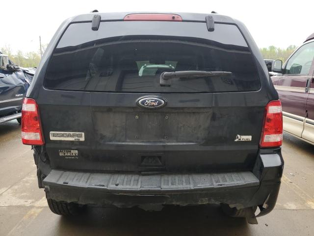 1FMCU0DG6AKB52262 - 2010 FORD ESCAPE XLT BLACK photo 6