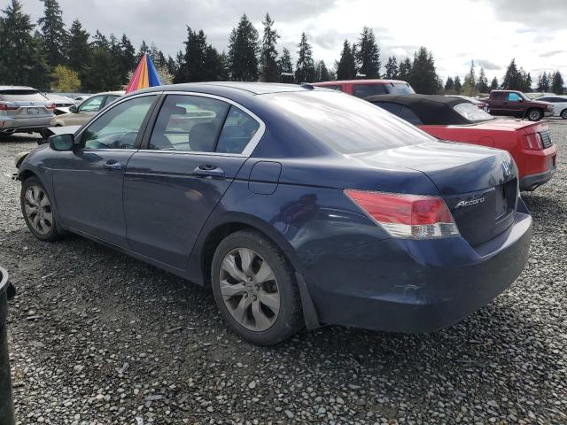 1HGCP26818A064427 - 2008 HONDA ACCORD EXL BLUE photo 2