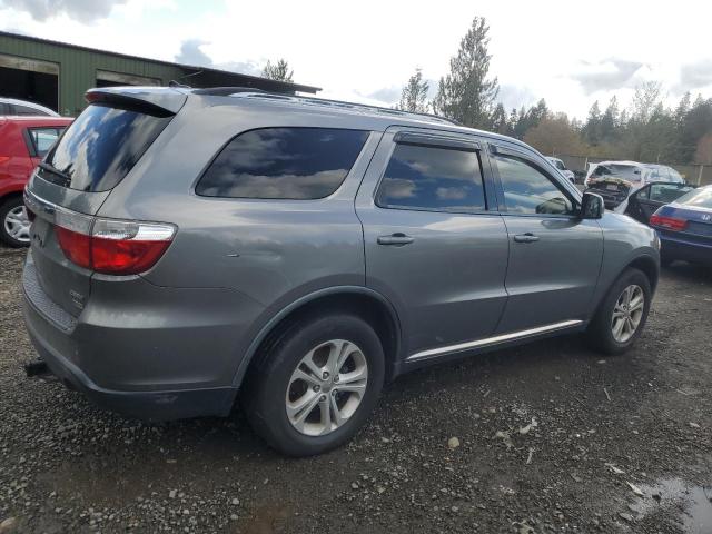 1C4RDHDG0CC112981 - 2012 DODGE DURANGO CREW GRAY photo 3