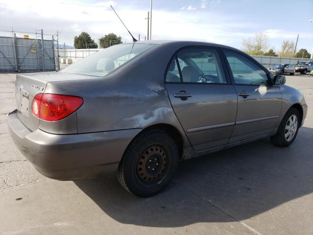 2T1BR32E84C191736 - 2004 TOYOTA COROLLA CE GRAY photo 3