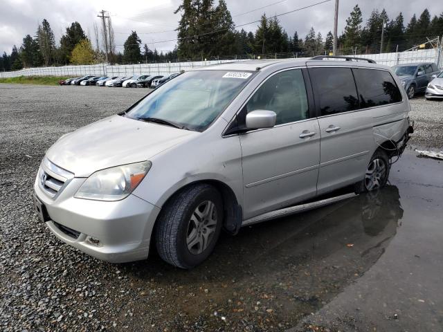 5FNRL38705B067479 - 2004 HONDA ODYSSEY EXL SILVER photo 1