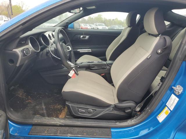 1FA6P8TH6K5157422 - 2019 FORD MUSTANG BLUE photo 7