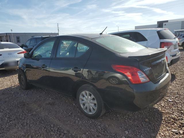 3N1CN7AP7DL873615 - 2013 NISSAN VERSA S BLACK photo 2