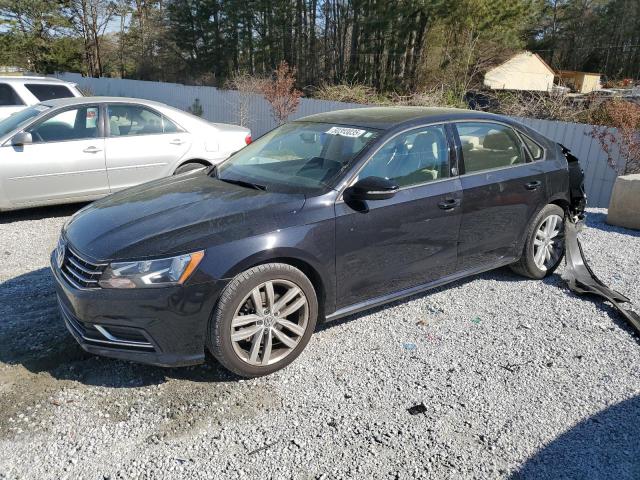 1VWLA7A31KC000745 - 2019 VOLKSWAGEN PASSAT WOLFSBURG BLACK photo 1