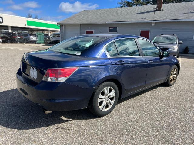 1HGCP26489A171022 - 2009 HONDA ACCORD LXP BLUE photo 4