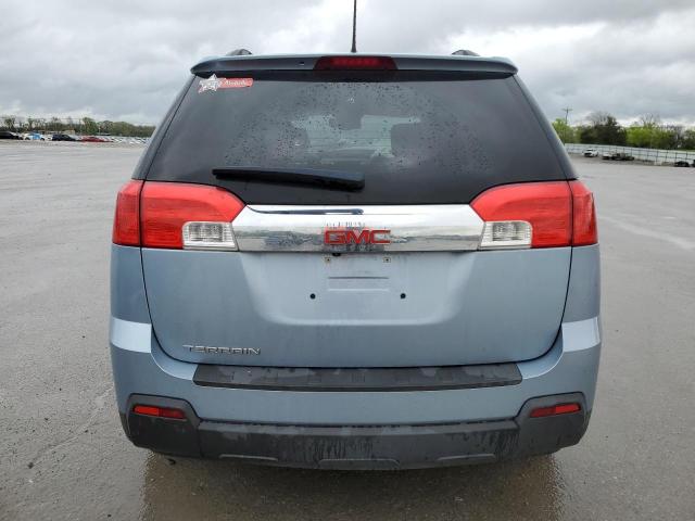 2GKALSEK7E6130636 - 2014 GMC TERRAIN SLT BLUE photo 6