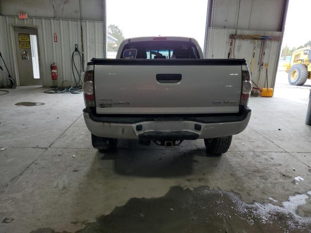 3TMMU52N39M009085 - 2009 TOYOTA TACOMA DOUBLE CAB LONG BED SILVER photo 6