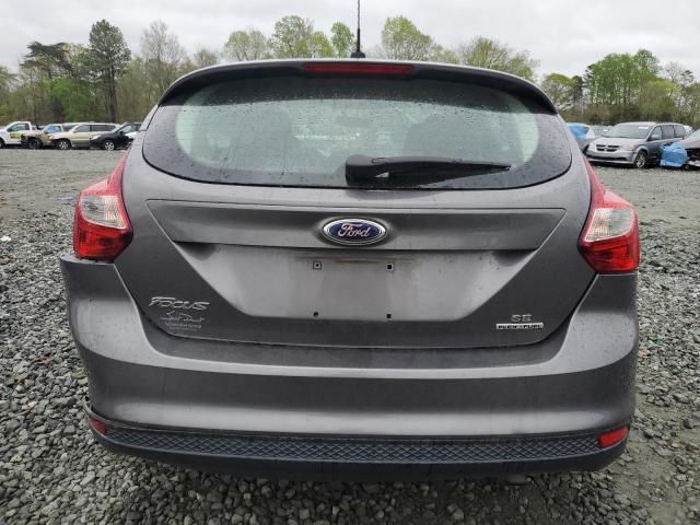 1FADP3K21EL121354 - 2014 FORD FOCUS SE GRAY photo 6