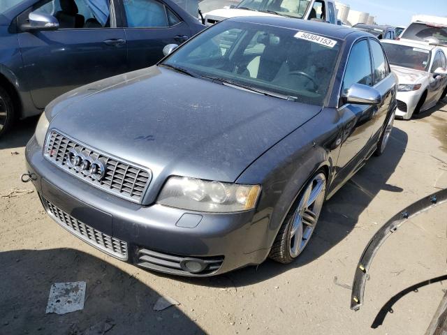 WAUPL68EX4A110849 - 2004 AUDI S4 GRAY photo 1