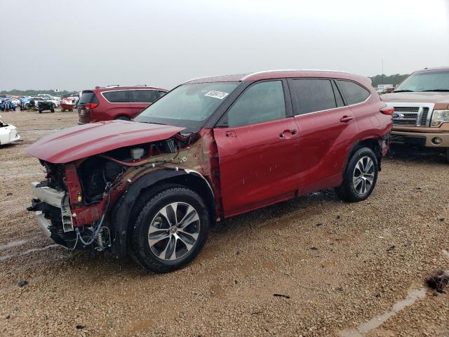 5TDGZRBH9LS518363 - 2020 TOYOTA HIGHLANDER XLE Կարմիր լուսանկար 1