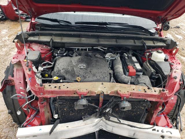 5TDGZRBH9LS518363 - 2020 TOYOTA HIGHLANDER XLE Կարմիր լուսանկար 12