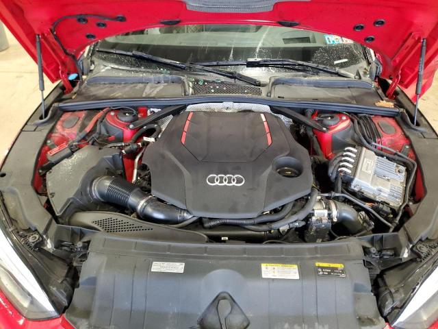 WAUY4GF50NN007119 - 2022 AUDI S5 PRESTIGE RED photo 11