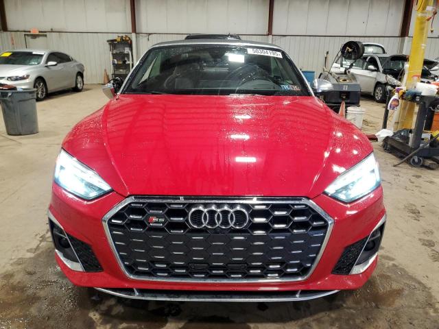 WAUY4GF50NN007119 - 2022 AUDI S5 PRESTIGE RED photo 5