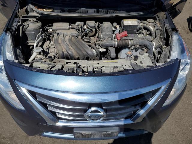 3N1CN7AP7FL839497 - 2015 NISSAN VERSA S BLUE photo 11