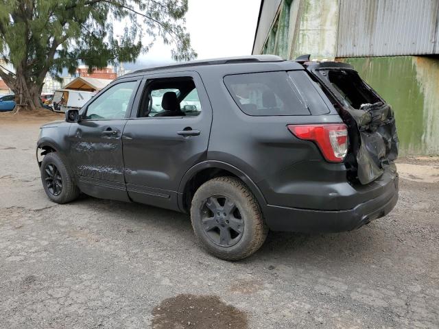 1FM5K7D82HGC55241 - 2017 FORD EXPLORER XLT BLACK photo 2