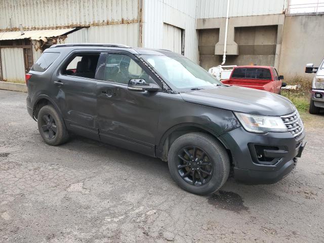 1FM5K7D82HGC55241 - 2017 FORD EXPLORER XLT BLACK photo 4