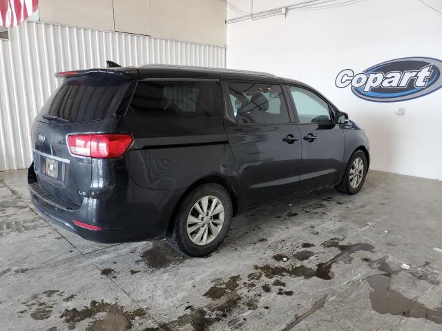 KNDMB5C13G6095139 - 2016 KIA SEDONA LX BLACK photo 3