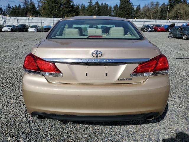 4T1BK3DB5CU464491 - 2012 TOYOTA AVALON BASE GOLD photo 6