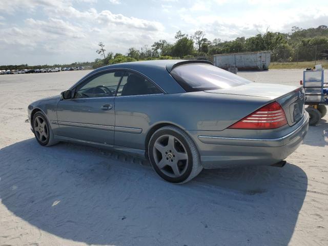 WDBPJ75J54A040529 - 2004 MERCEDES-BENZ CL 500 BLUE photo 2