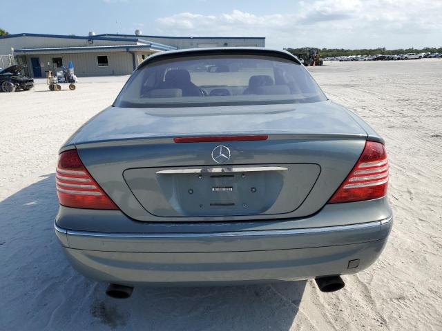 WDBPJ75J54A040529 - 2004 MERCEDES-BENZ CL 500 BLUE photo 6