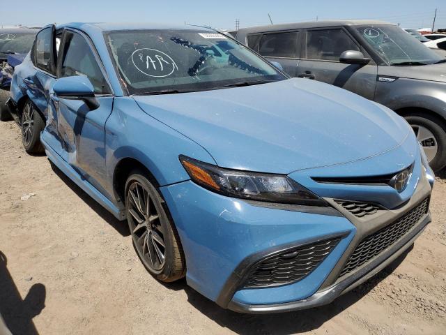 4T1G11AK1PU099234 - 2023 TOYOTA CAMRY SE NIGHT SHADE TEAL photo 4