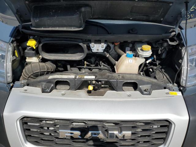 3C6TRVDG9KE519198 - 2019 RAM PROMASTER 2500 HIGH BLUE photo 12