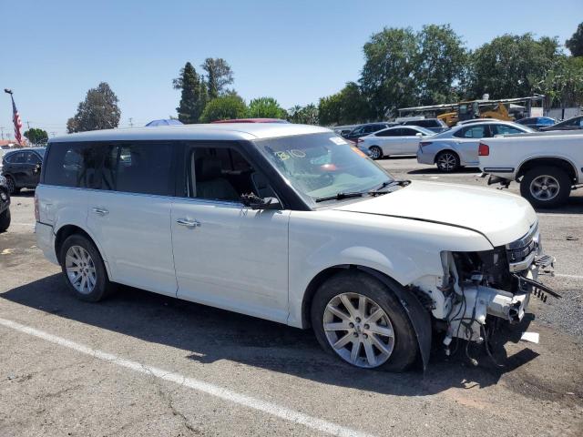 2FMGK5CC3ABA42735 - 2010 FORD FLEX SEL WHITE photo 4