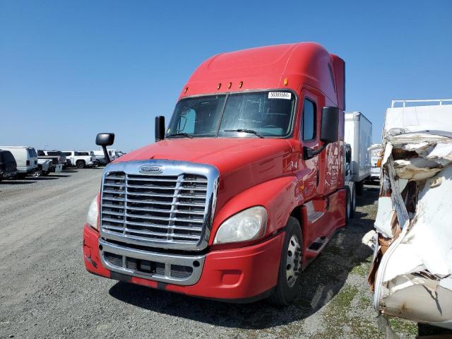 3AKJGLD55FSGD2678 - 2015 FREIGHTLINER CASCADIA 1 RED photo 2