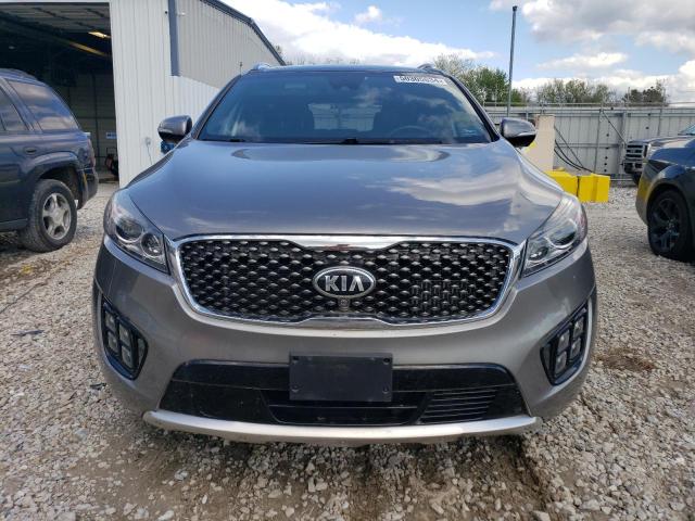 5XYPKDA13GG138496 - 2016 KIA SORENTO SX SILVER photo 5